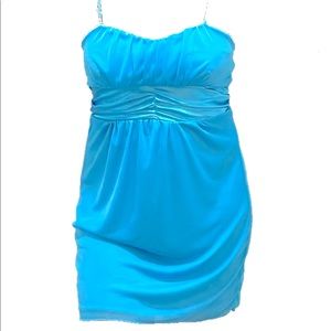 Aqua Blue Party Dress